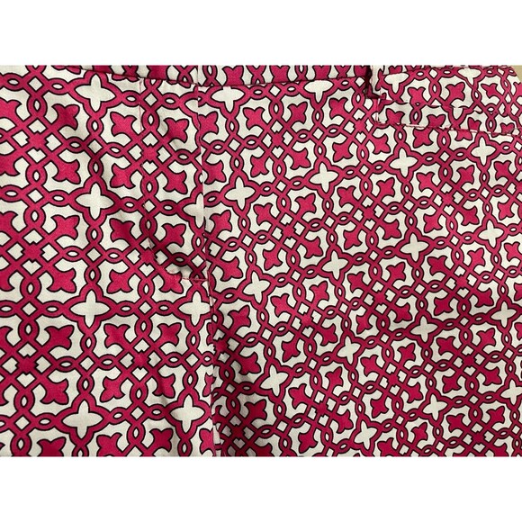 Laundry by Shelli Segal Shorts Geometric Retro Print SZ 14 NWT - Picture 2 of 5